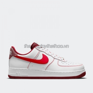 GIÀY THỂ THAO NAM NIKE AIR FORCE 1 ’07 FIRST USE WHITE TEAM RED - DA8478-101